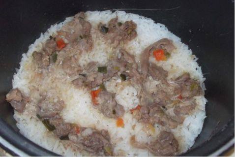 羊肉焗饭步骤4