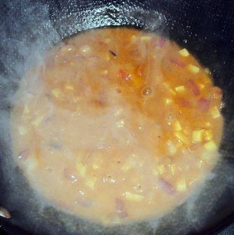 咖喱鸡肉盖饭步骤6