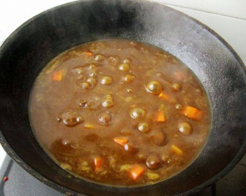 黄金咖喱牛肉饭步骤6