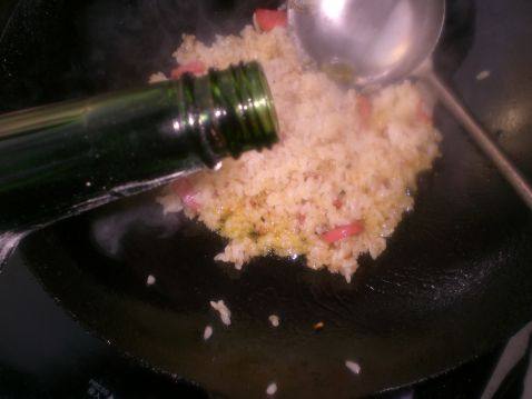 陈醋鸡蛋炒饭步骤5