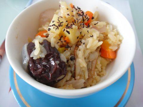 羊排手抓饭步骤7