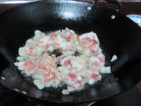 杂锦炒饭步骤3