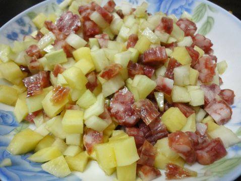 三色焗饭步骤3