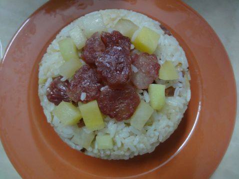 三色焗饭步骤6