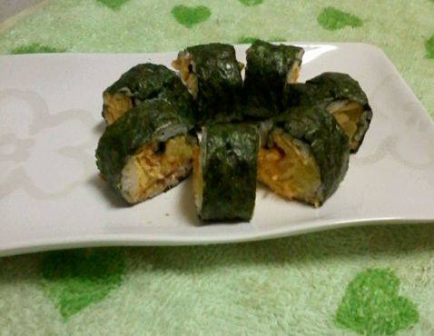 肉松紫菜包饭步骤17