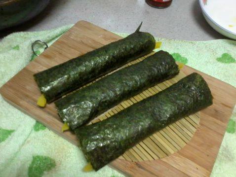 肉松紫菜包饭步骤16