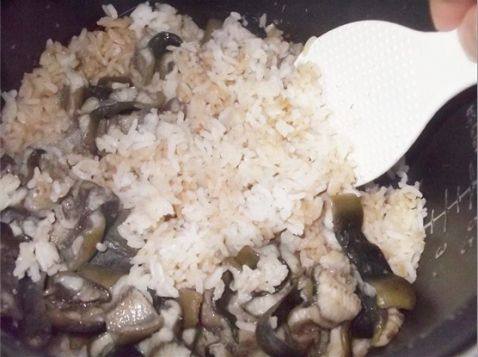 姜汁黄鳝焗饭 电饭煲步骤9