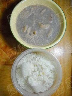 荠菜莲藕烫饭步骤2