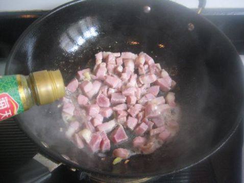 咸肉西葫芦米饭步骤4