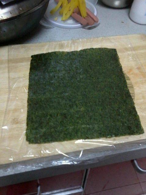 紫菜包饭步骤18