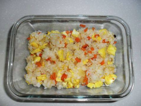 葱香焗饭步骤7