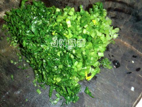 菠菜鸡蛋炒米饭步骤2