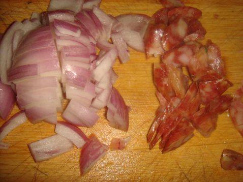 窝笋叶炒饭步骤1