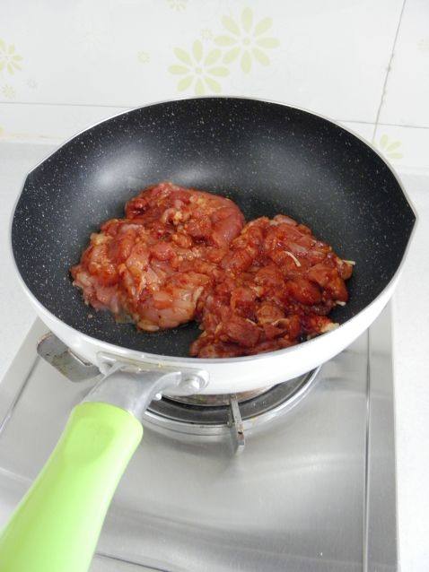 泡菜鸡腿饭步骤6