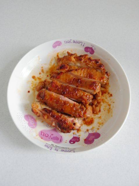 泡菜鸡腿饭步骤10