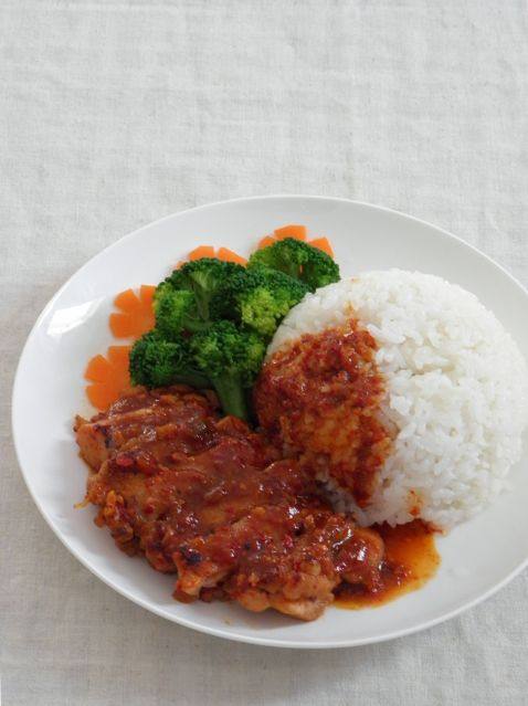 泡菜鸡腿饭步骤14