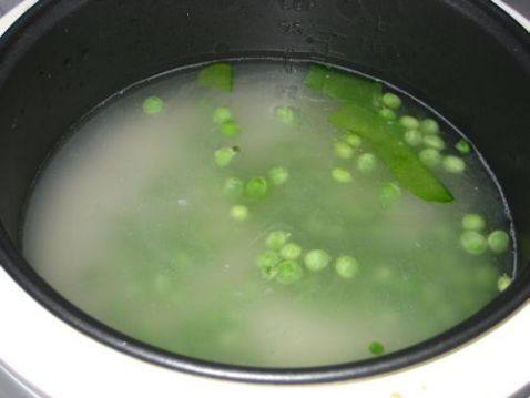 虾仁青豆饭步骤4