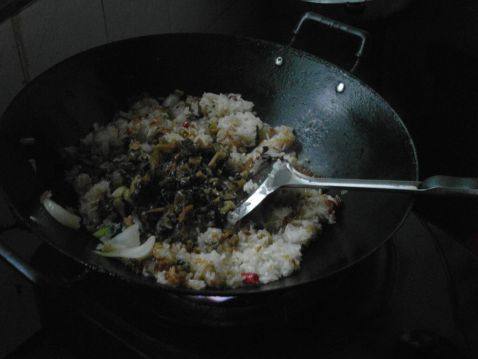 糯米炒饭步骤8
