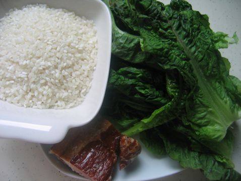 腊肉菜饭步骤1