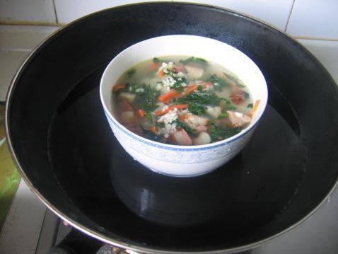 腊肉菜饭步骤7