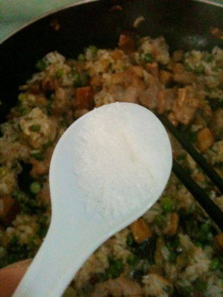 双豆炒饭步骤8