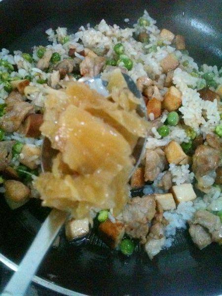 双豆炒饭步骤7