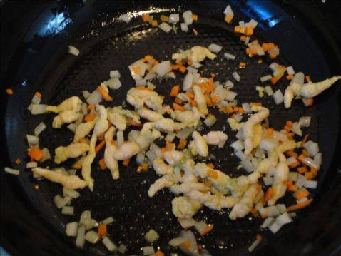 黄金豆丹炒饭步骤5