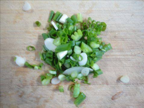 豆丹辣白菜炒饭步骤2