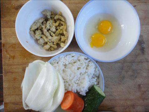 豆丹饭步骤1