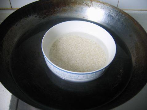培根松仁菠菜饭步骤2