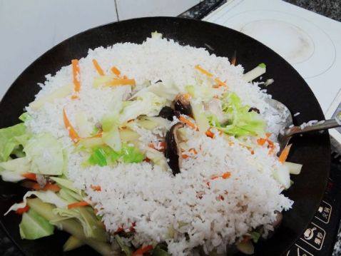 土豆咸饭步骤12