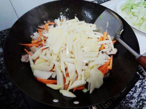 土豆咸饭步骤10