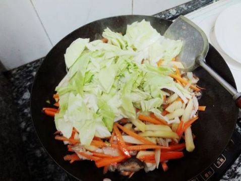 土豆咸饭步骤11