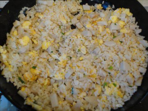 竽头炒饭步骤8
