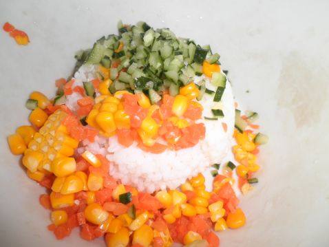 花型小饭团步骤4