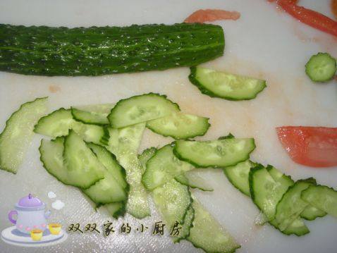虾仁白果蛋炒饭步骤7