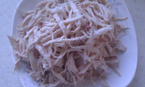 美味鸡丝菜泡饭步骤3