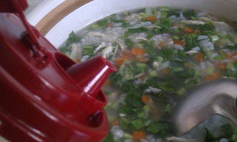 美味鸡丝菜泡饭步骤11