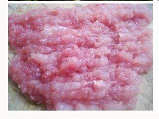蒜苔肉酱炒饭步骤2