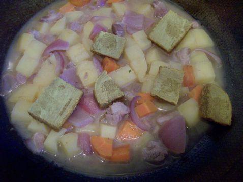 咖喱土豆拌饭步骤6