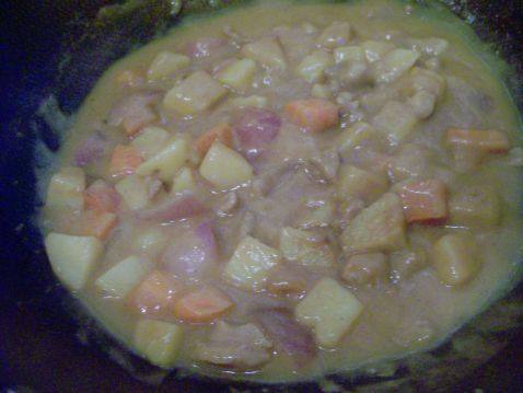 咖喱土豆拌饭步骤7