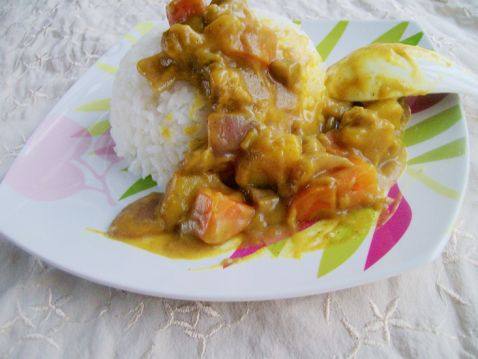 咖喱土豆拌饭步骤8