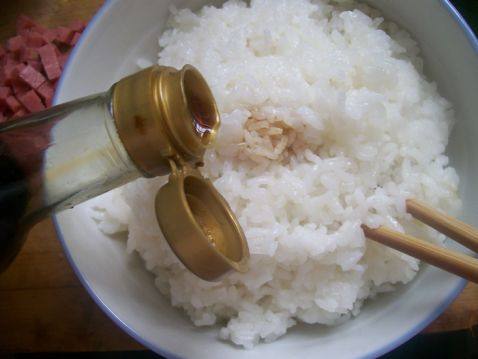 清香荷叶饭步骤5