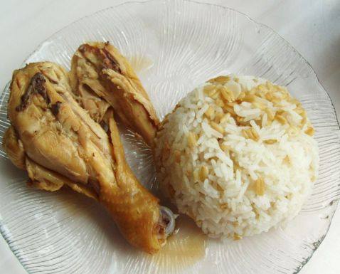鸡腿燕麦饭步骤7