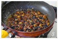 炸酱茄子拌饭步骤8