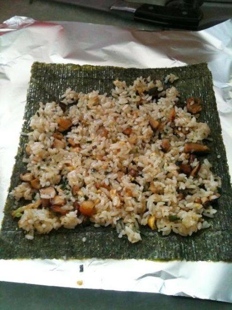 鲍虾什锦炒饭步骤14