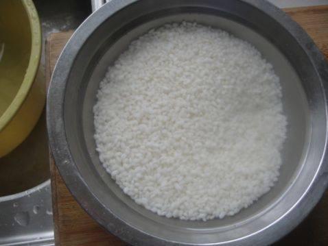 菌菇炖饭步骤1