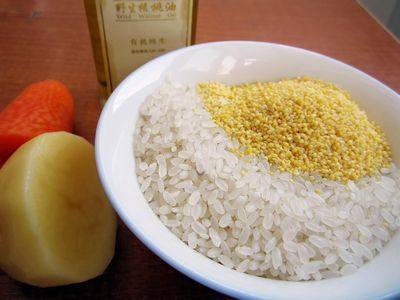 胡萝卜土豆饭步骤1
