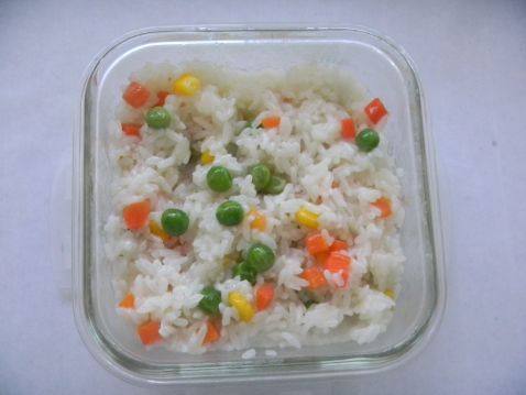 虾仁杂蔬焗饭步骤5