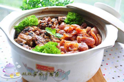 排骨腊味煲仔饭步骤10